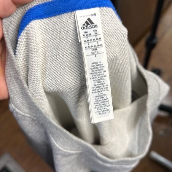 Adidas Grey Crewneck Sweatshirt - Picture 5 of 8